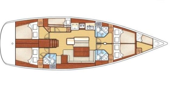 Sailboat Beneteau Cyclades 50.5 15m