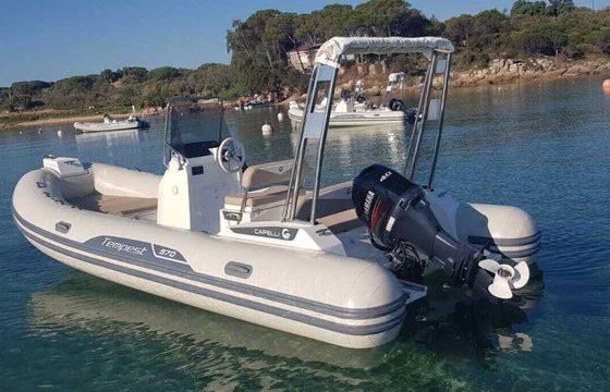 Boat without licence  Capelli Capelli Tempest 570 - CON TENDALINO 40hp