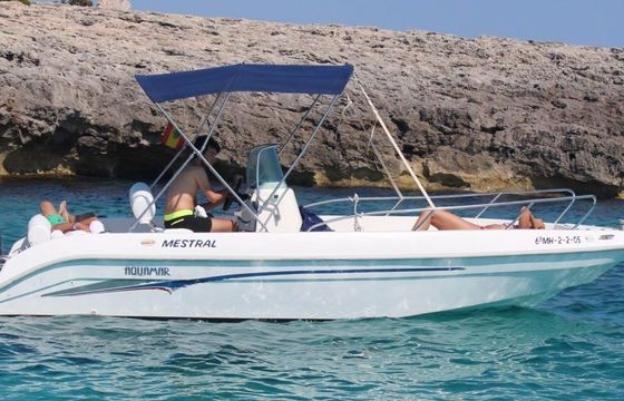 Motorboat aquamar 20 100hp