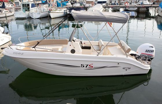 Motorboat Trimarchi 57S 115hp