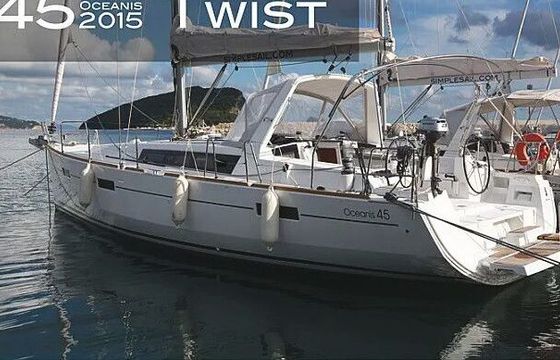 Sailboat Oceanis 45 (4 cabins) 13m