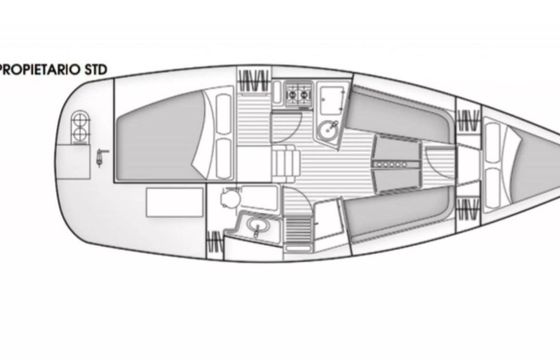Sailboat RO 450 10m