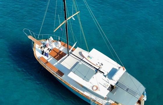 Sailboat Greece Wooden luxury motorsail 18m