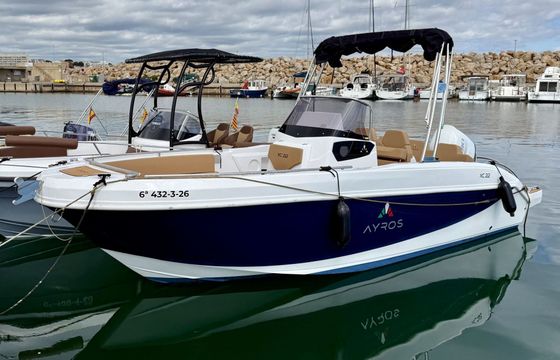 Motorboat Ayros XC 22 200hp