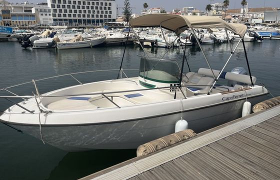 Motorboat Cap Ferret 550 Open 80hp