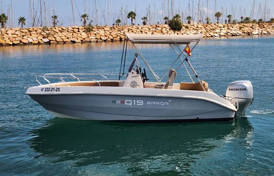 Motorboat Barqa Q19 100hp