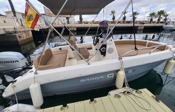 Motorboat Barqa Q19 100hp