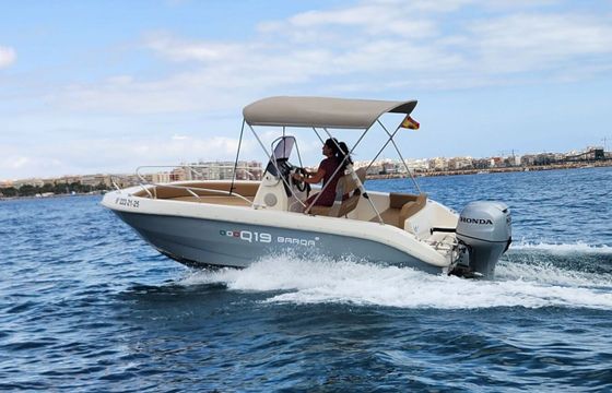 Motorboat Barqa Q19 100hp