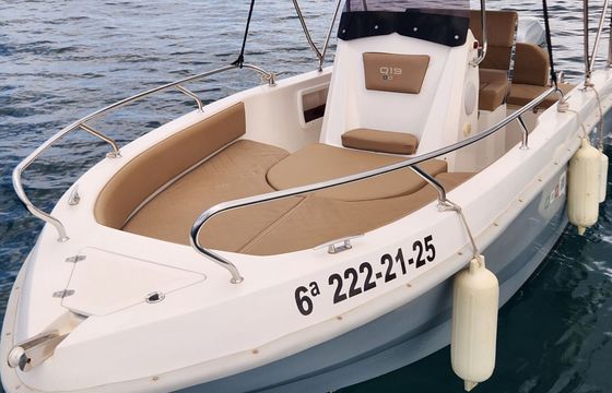 Motorboat Barqa Q19 100hp