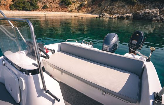Boat without licence  Nireas assos 30hp
