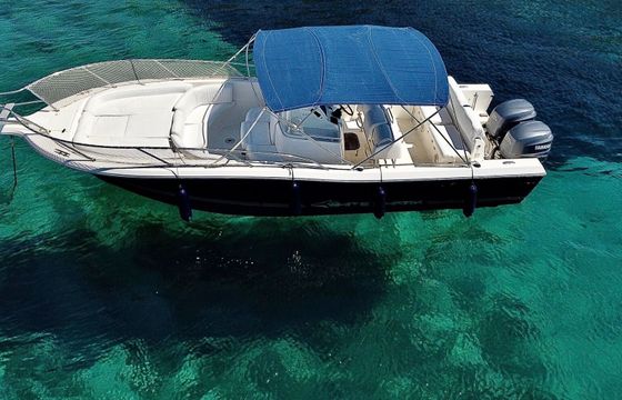 Motorboat Kelt White Shark 285 450hp