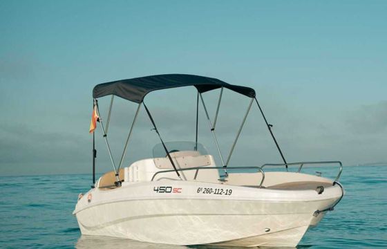 Boat without licence  Remus 450 15hp