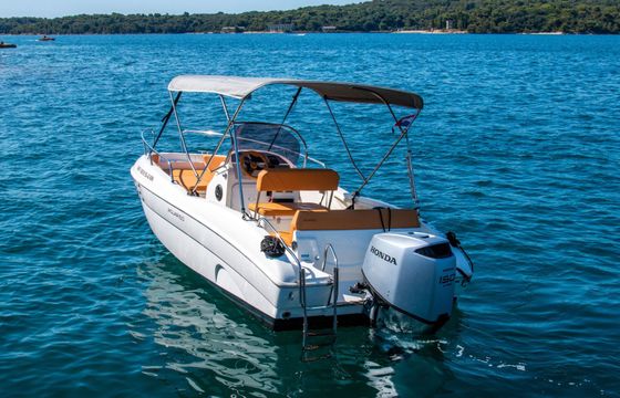 Motorboat Prua al Vento Jaguar 6.0 150hp