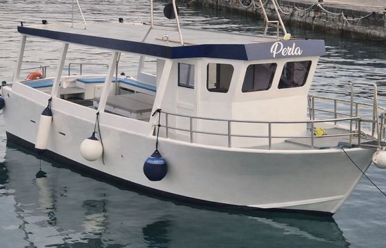 Motorboat cantiere navale Parrinello Antonino Egadi sea Perla 280hp