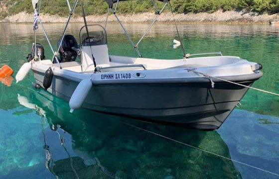 Boat without licence  Nireus 460 30hp
