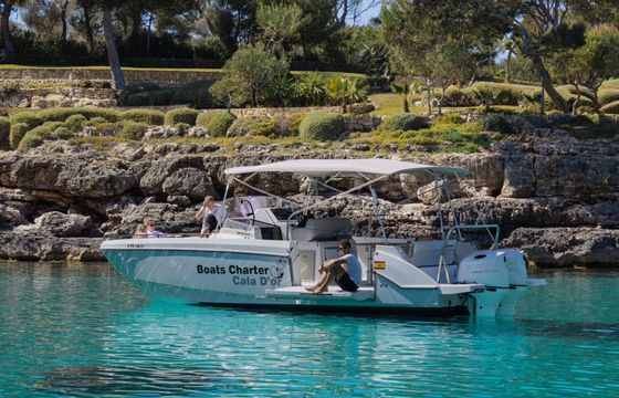 Motorboat Beneteau Flyer 9 spacedeck con paella 400hp