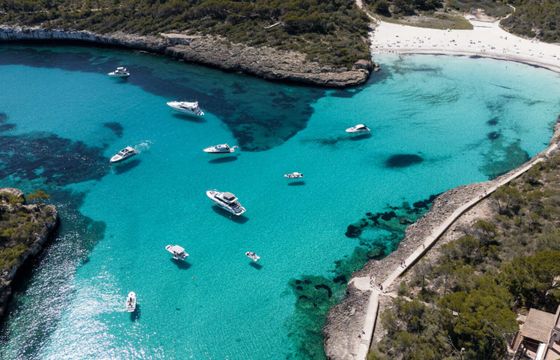 Motorboat Beneteau Flyer 9 spacedeck con paella 400hp