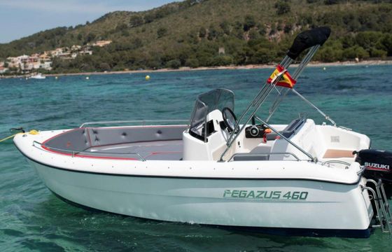 Boat without licence  Pegazus 460 15hp
