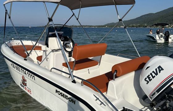 Motorboat Poseidon Blu Water 185 60hp