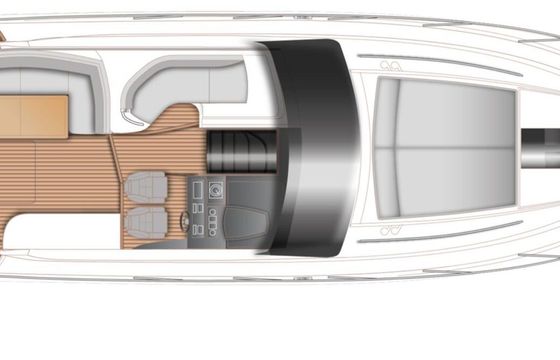 Motorboat Princess V40 680hp