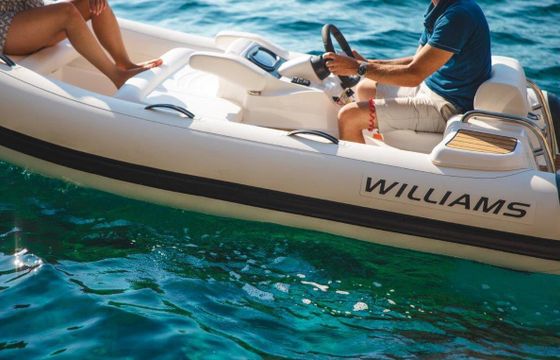 RIB Williams jet tenders WILLIAMS TURBOJET 325 90hp