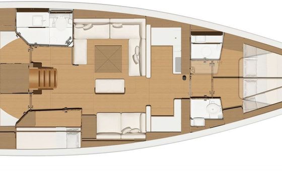 Sailboat DUFOUR 520 GL 15.2m