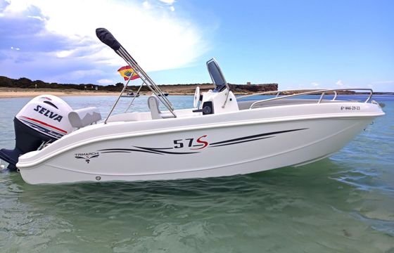 Motorboat Trimarchi 57s 115hp