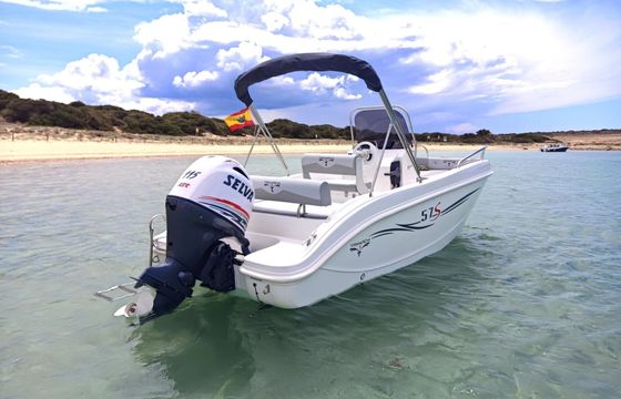 Motorboat Trimarchi 57s 115hp