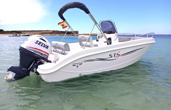 Motorboat Trimarchi 57s 115hp