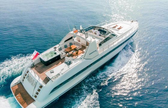 Motor yacht Mangusta 80 1900hp