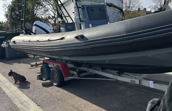 RIB Zodiac 750pro 200hp