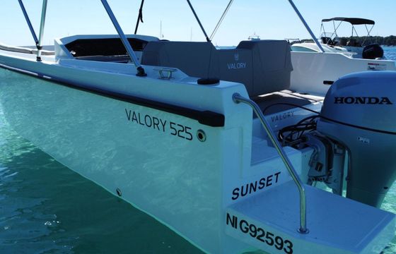 Boat without licence  Valory 525 6hp
