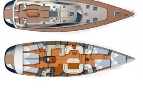 Sailboat jeanneau sub odyssey 54 ds 16.38m