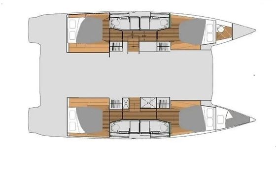 Catamaran Fountaine Pajot ELBA 45 13.45m
