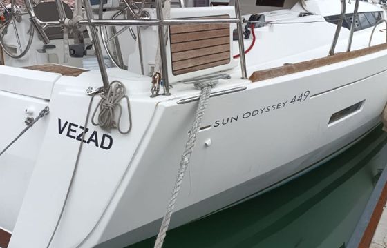 Sailboat JEANNEAU SUN ODYSSEY 449 13.75m
