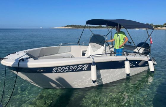 Motorboat Salmeri Calypso 130hp