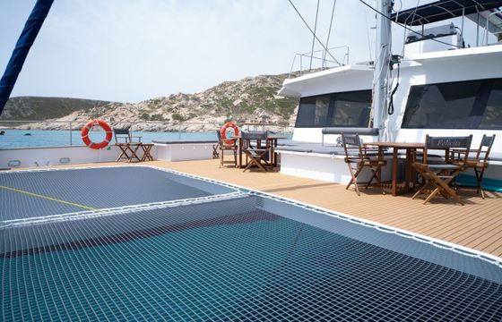 Catamaran Day one 70 22m