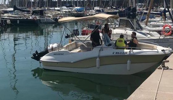 Motorboat Rio 550 100hp