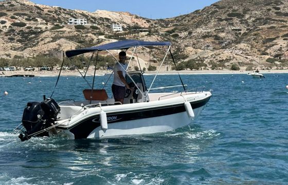 Motorboat Poseidon Poseidon White BLU WATER 40hp