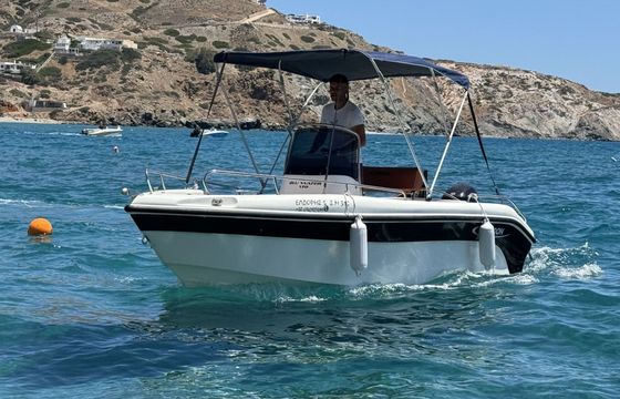 Motorboat Poseidon Poseidon White BLU WATER 40hp