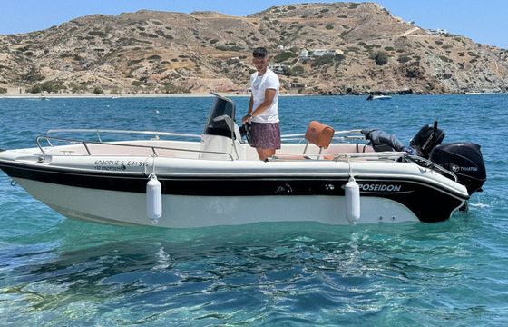 Motorboat Poseidon Poseidon White BLU WATER 40hp