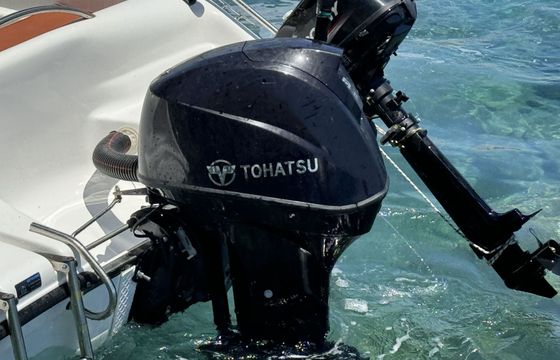 Motorboat Poseidon Poseidon White BLU WATER 40hp