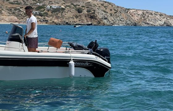 Motorboat Poseidon Poseidon White BLU WATER 40hp