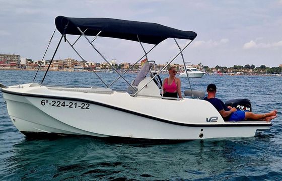 Boat without licence  V2 Boats 5.0