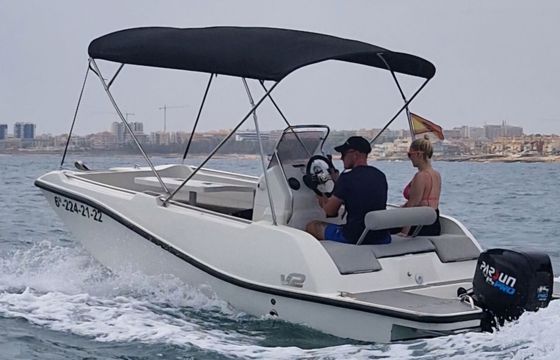 Boat without licence  V2 Boats 5.0