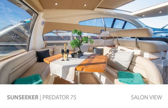Motor yacht Sunseeker 75 Predator 1912hp