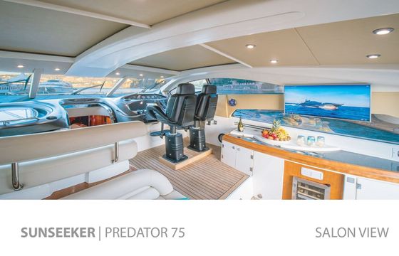 Motor yacht Sunseeker 75 Predator 1912hp