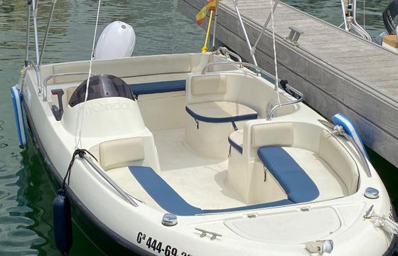 Motorboat moonday 480 15hp