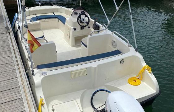 Motorboat moonday 480 15hp