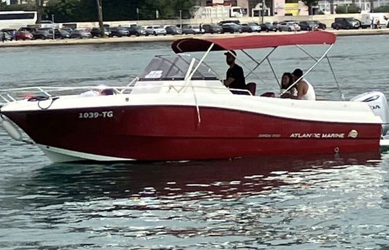 Motorboat Atlantic 750 OPEN + Honda 250 hp 250hp